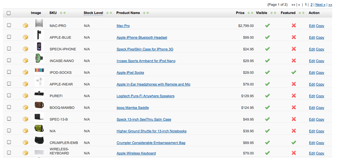 e-commerce-website-products