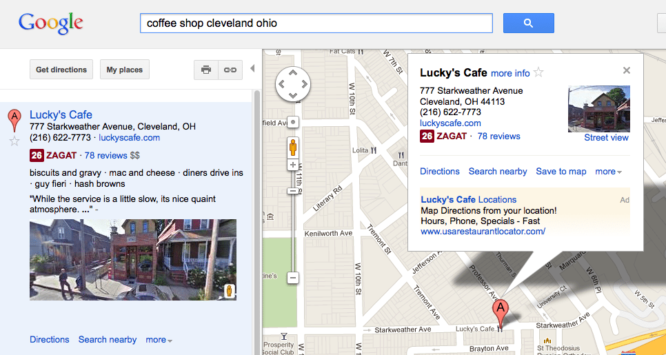 Local Search Listings