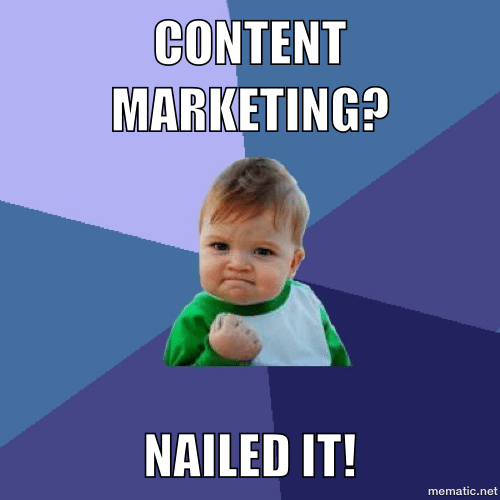 content marketing nailed it