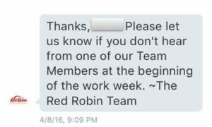 Red Robin DM