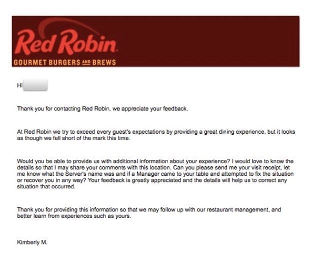 Red Robin Reponse Team