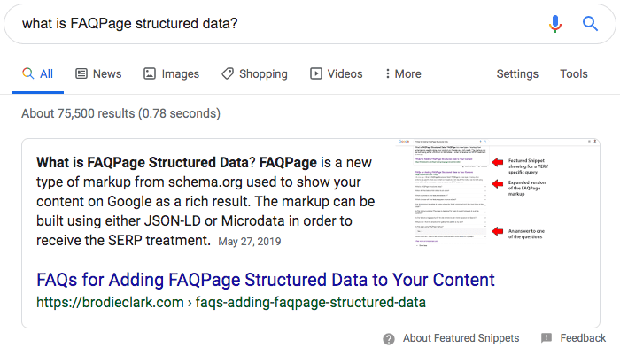 FAQsStructuredData