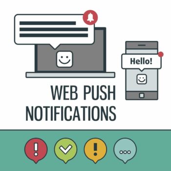 Web push notifications