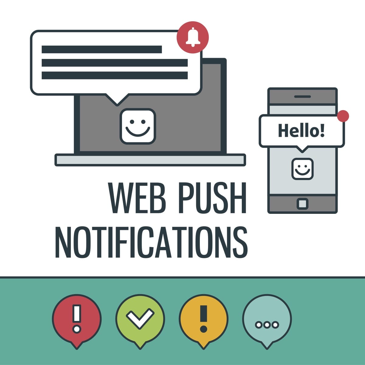 Web push notifications