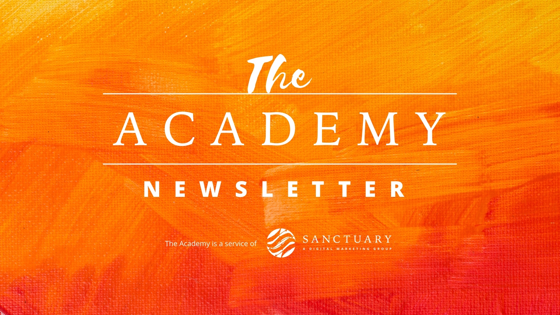 The Academy - Marketing Newsletter2