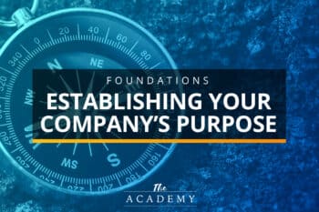 Establishing your company's purpose