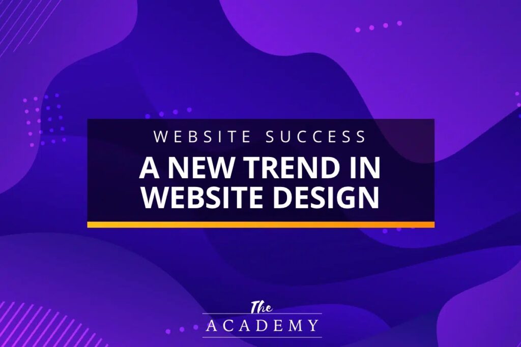 A New Trend in Website Design