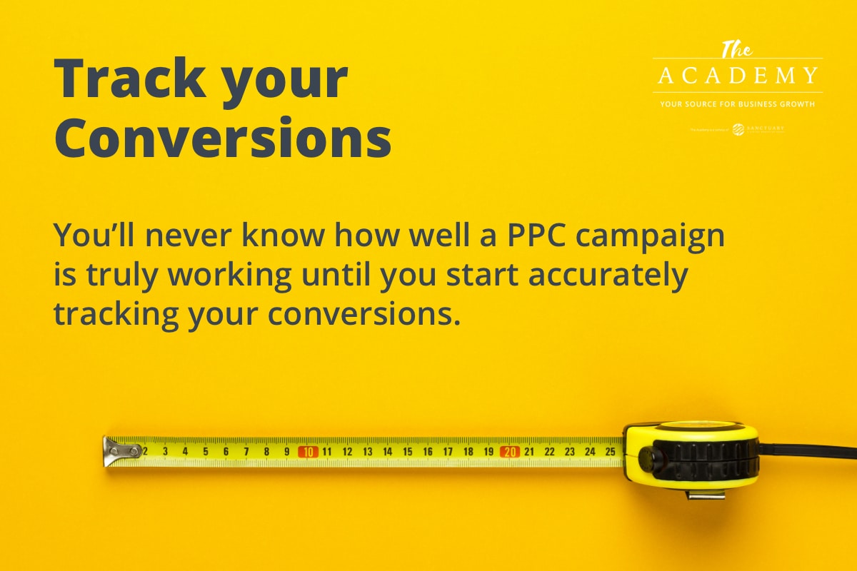 Track your PPC conversions