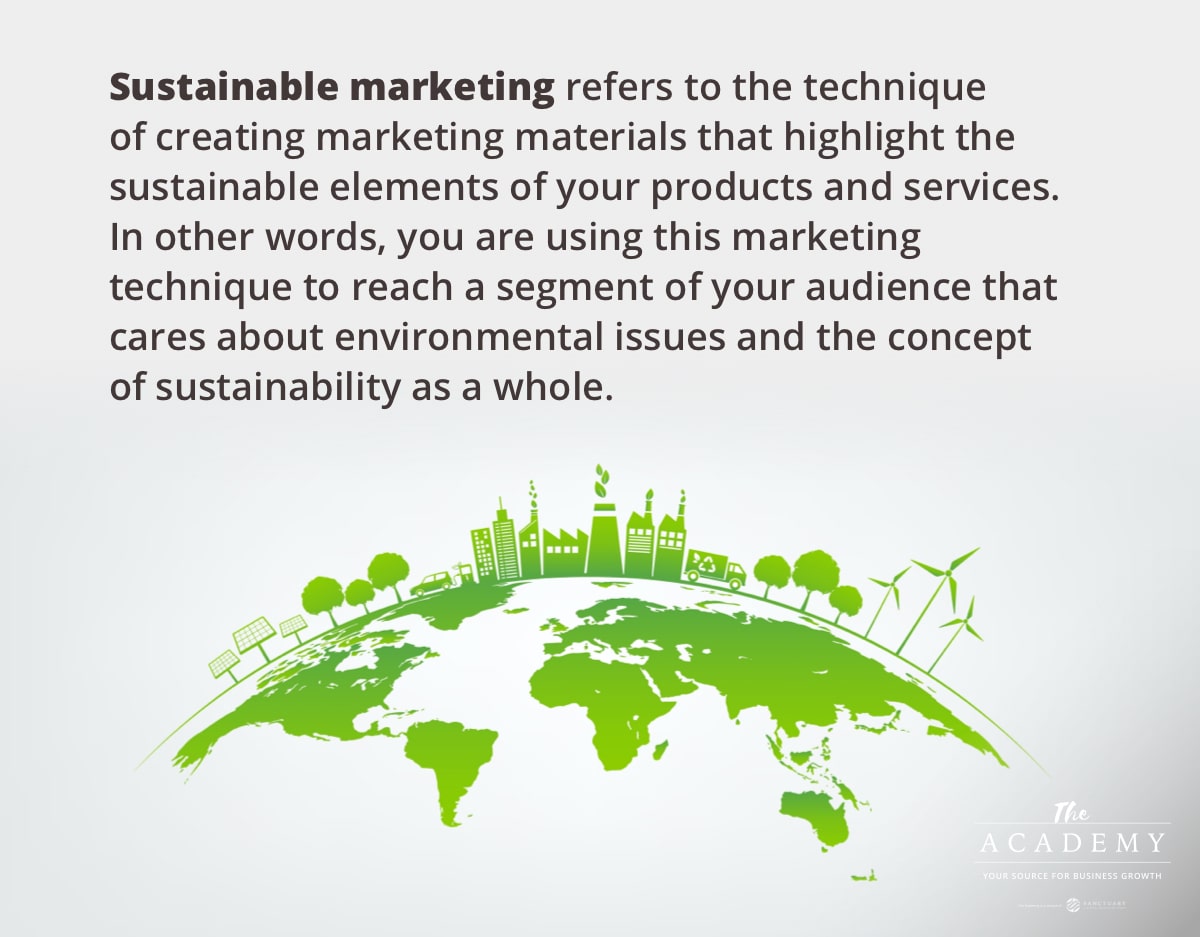 Sustainable marketing definition