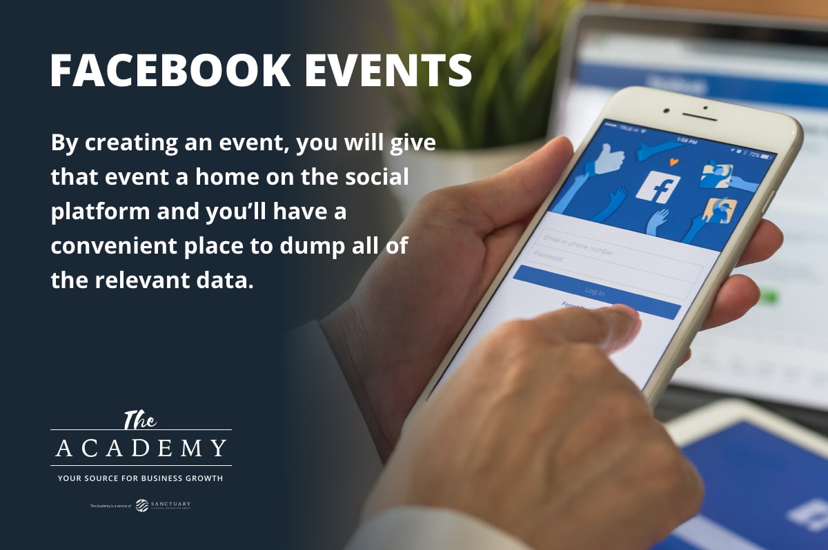 Facebook events page