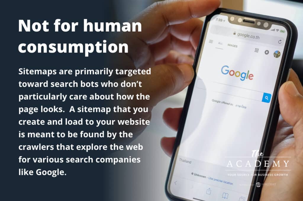 sitemaps-not-for-humans