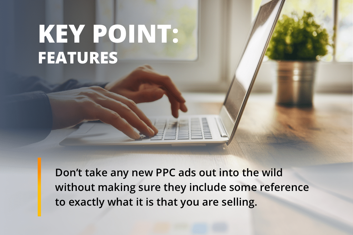 PPC copywriting features