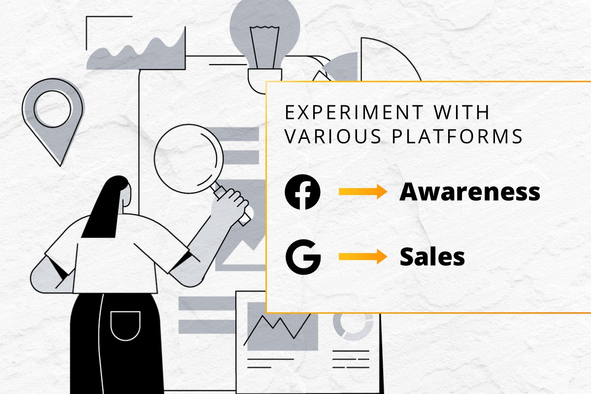 Experiment with various platforms