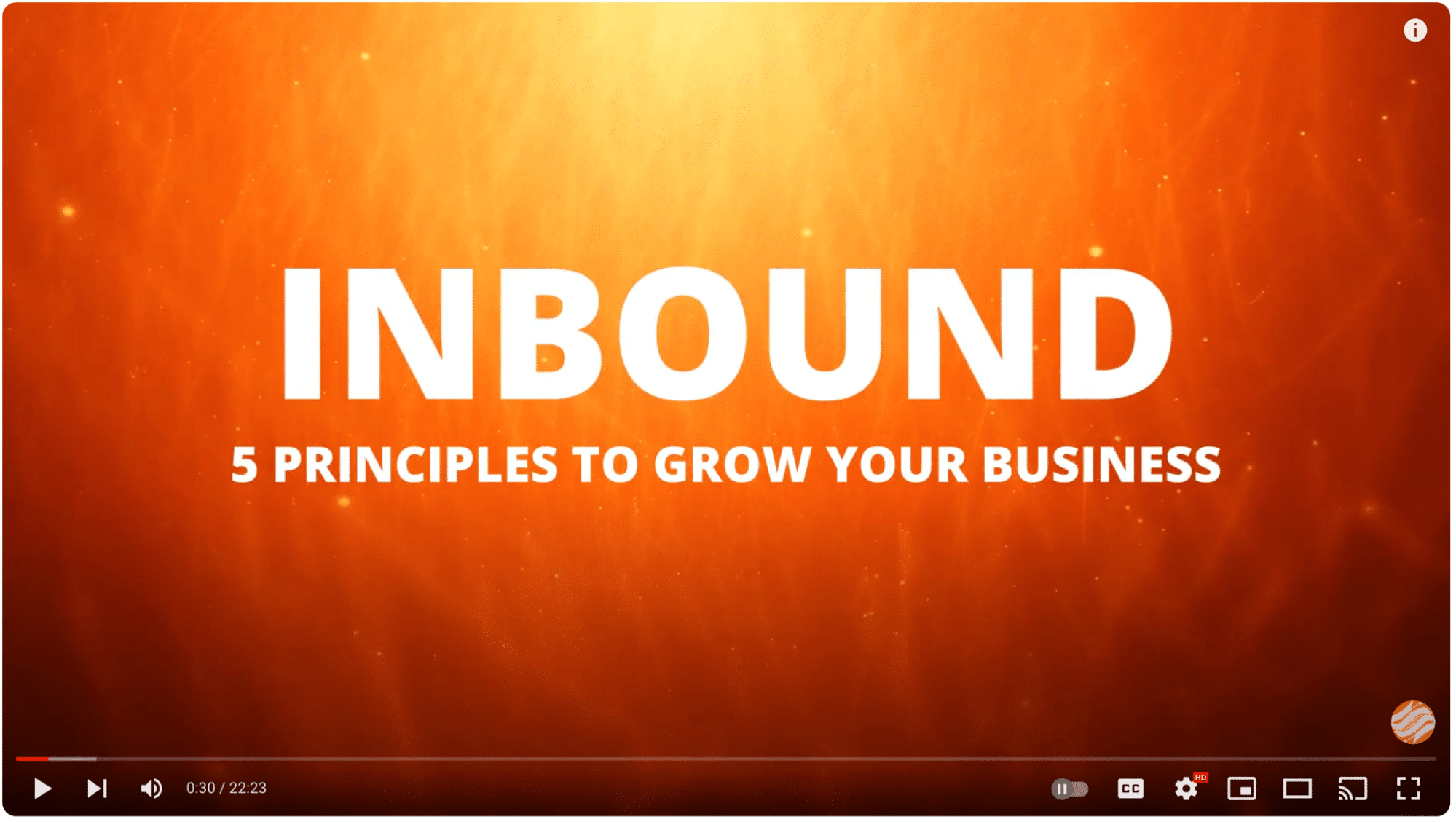 Inbound: 5 Principles to Grow Your Business