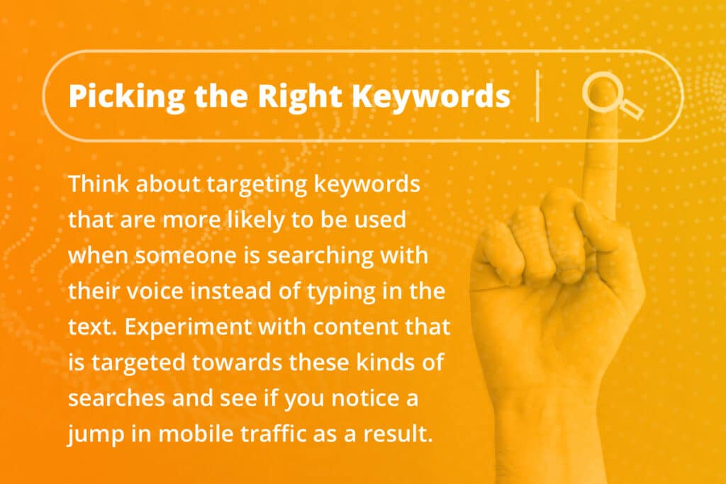 right keywords