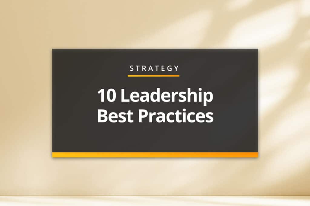 Modern Leadership Best Practices