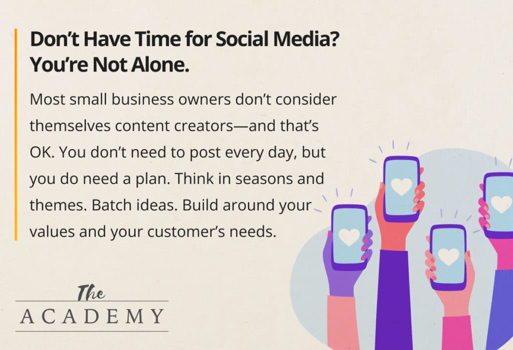 Don't have time for social? You're not alone