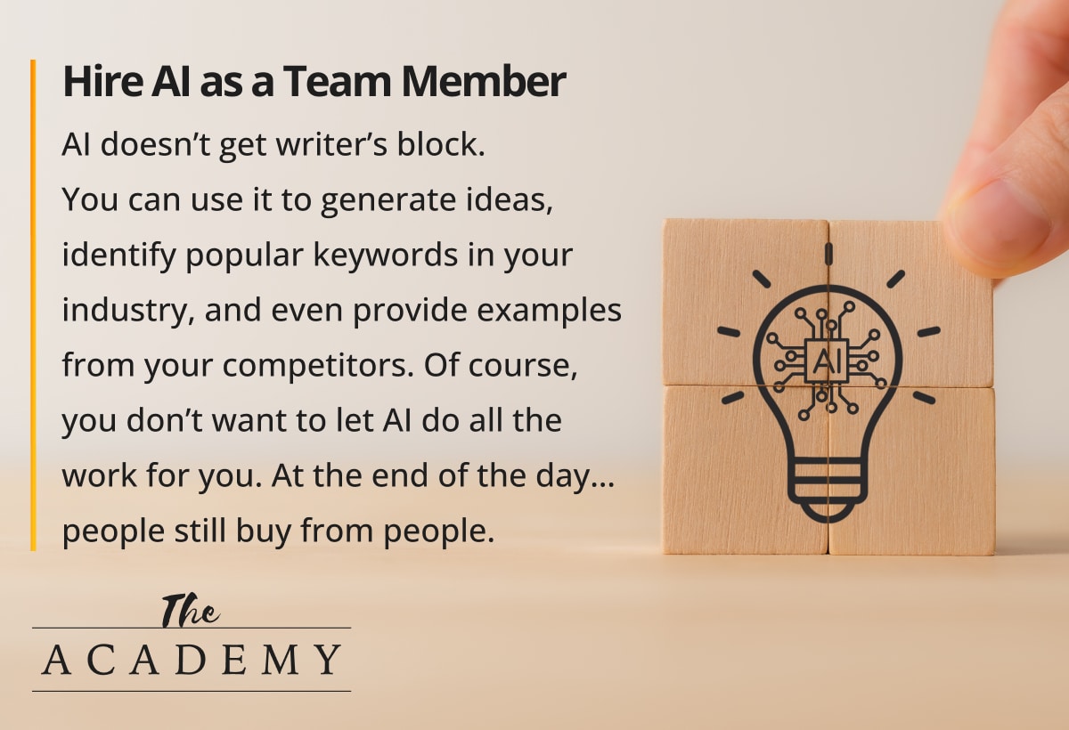 hire AI as a team member