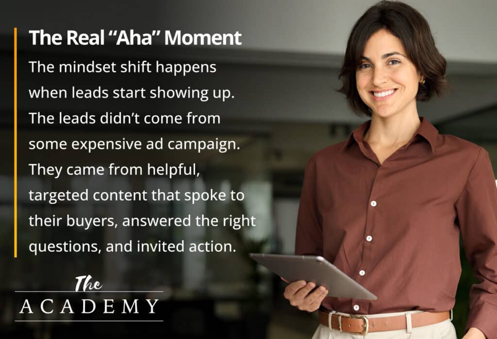 The real Aha moment