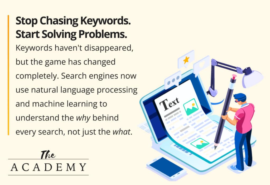 Stop chasing keywords