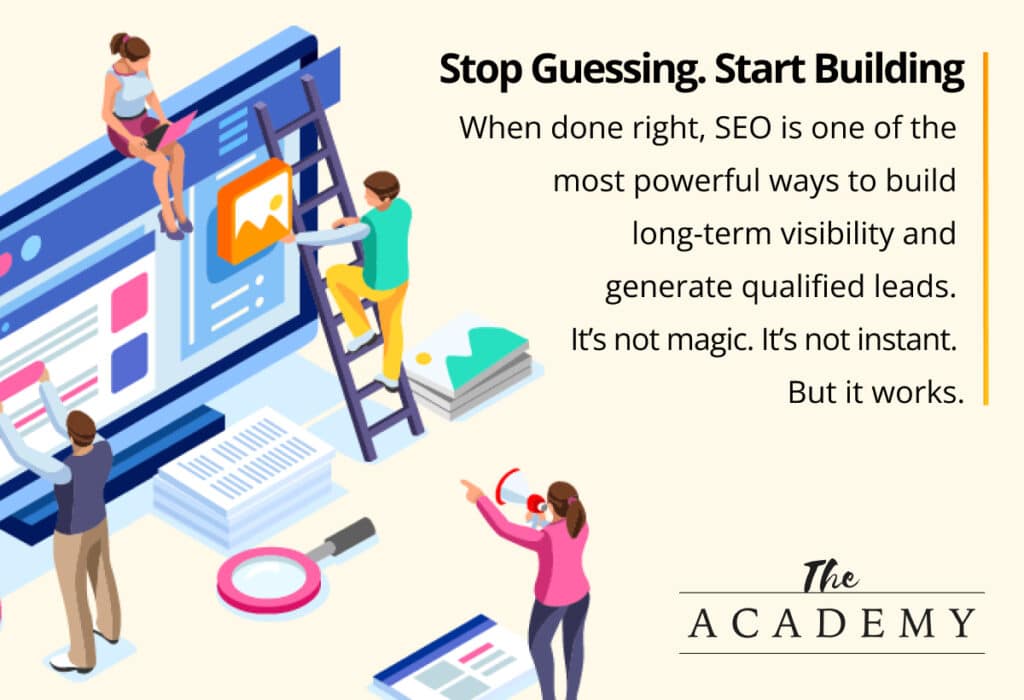 Stop guessing, start building