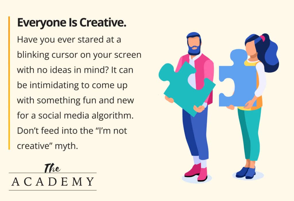 Everyone is creative