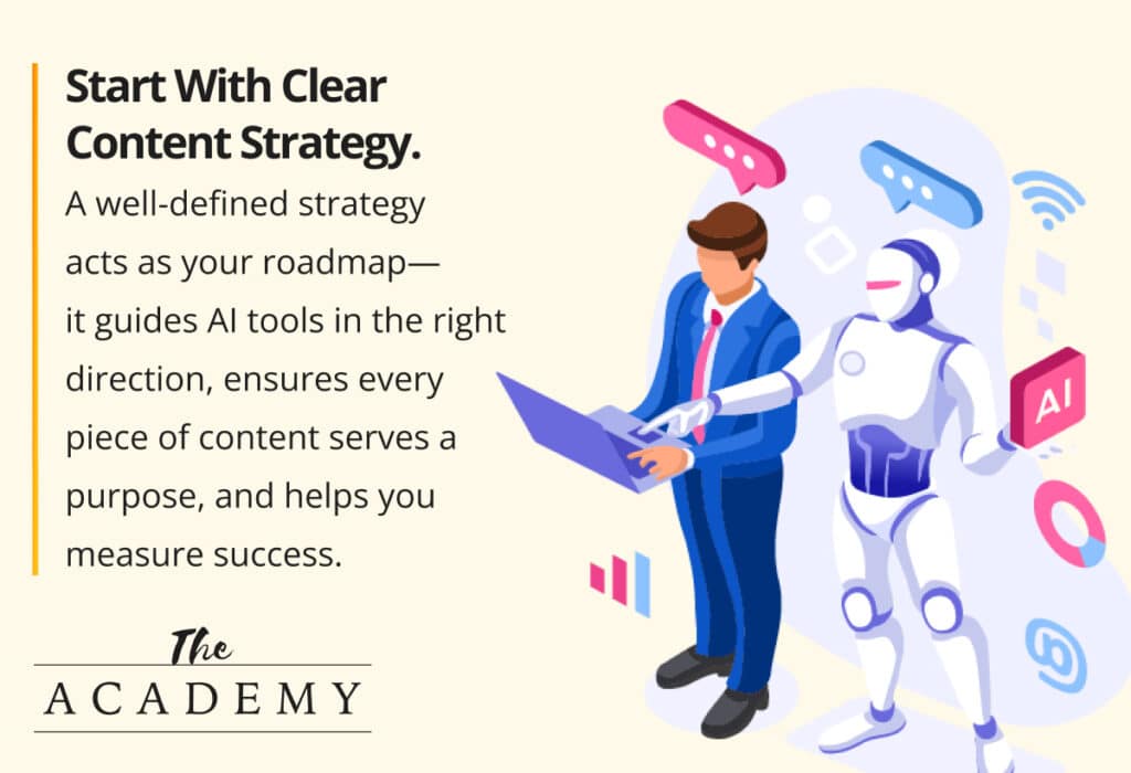Start with strategy