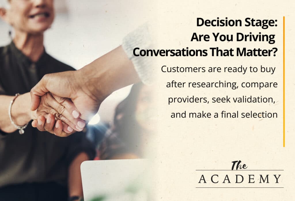 Are you driving conversations that matter?