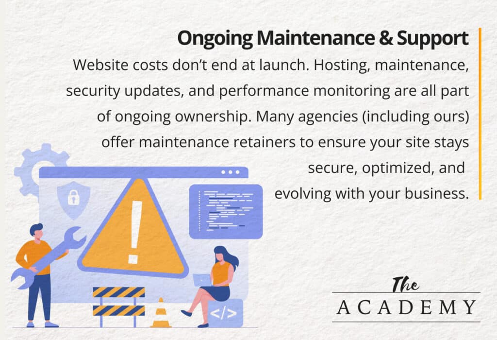 Ongoing maintenance support