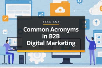 Common acronyms in b2b marketing