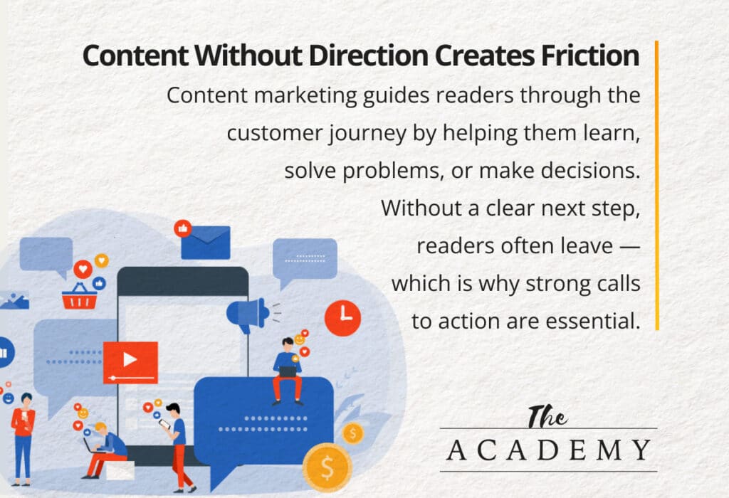 Without Direction The Importance of Clear Calls to Action in Content Marketing