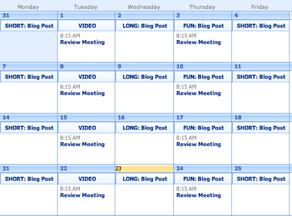 How Do I Create An Editorial Calendar In Google Calendar