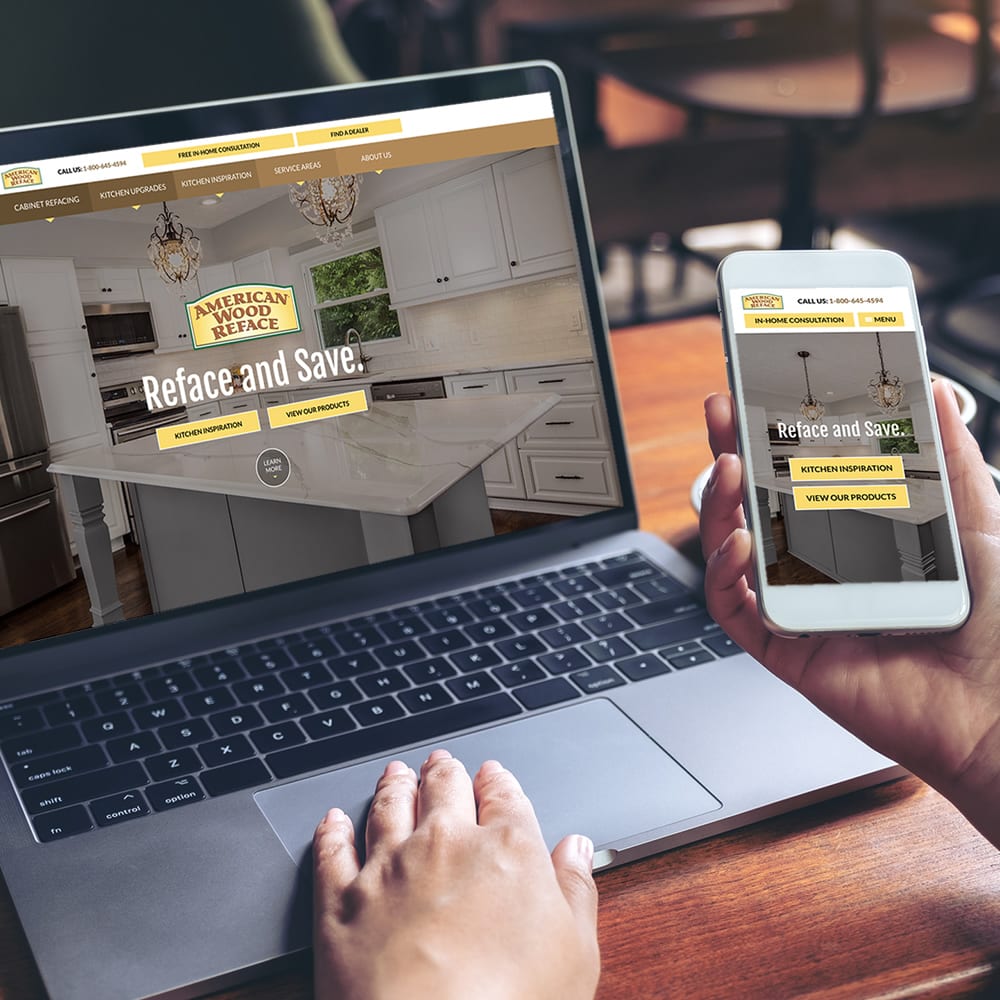 American Wood Reface Case Study Sanctuary A Digital Marketing American Wood Reface Case Study