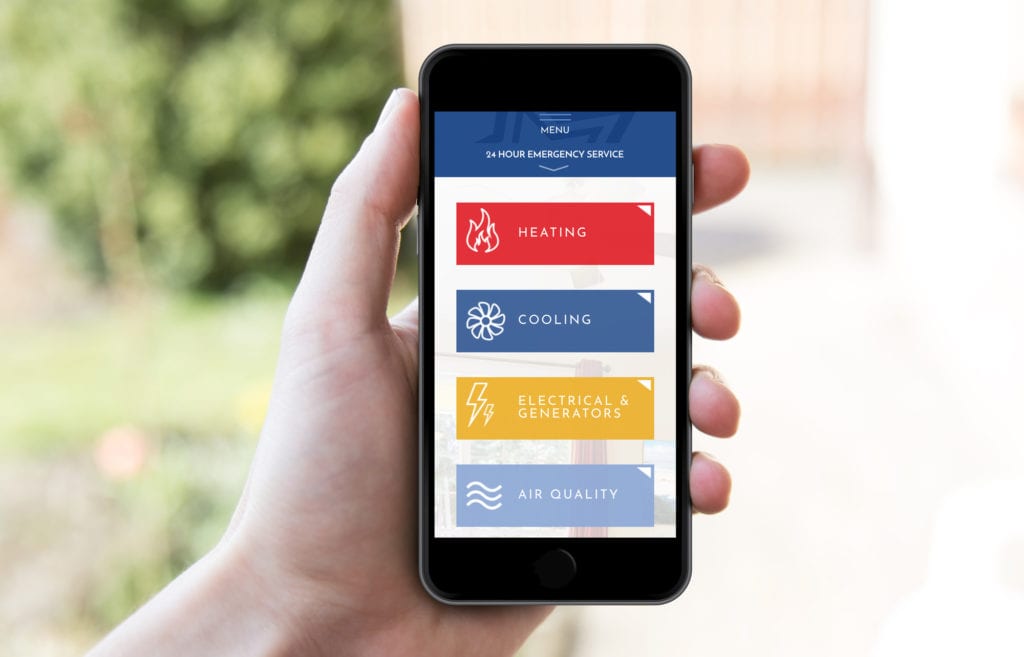 Jennings Heating and Cooling site Project Sanctuary