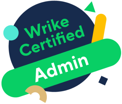 Wrike Certified Admin Logo