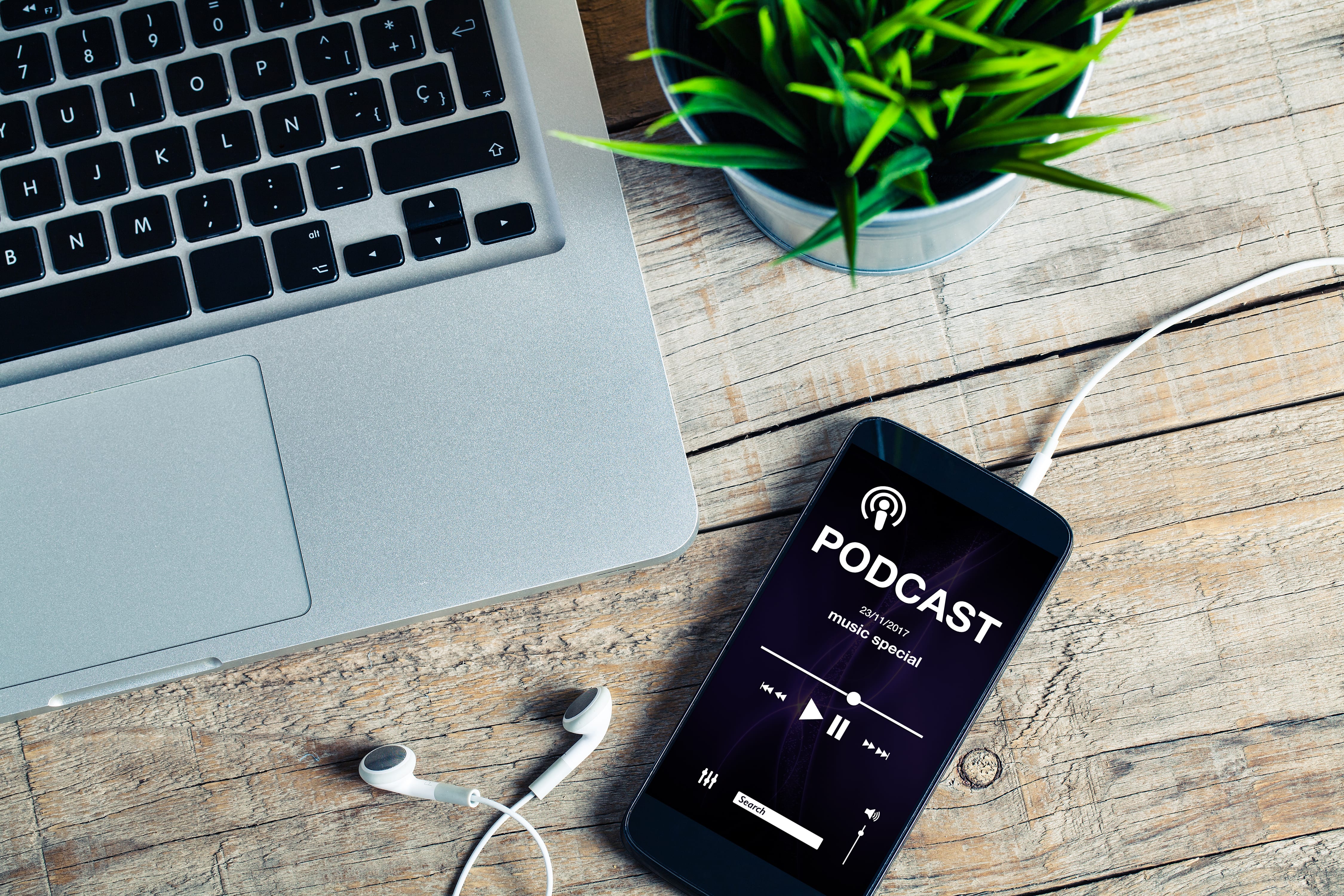 Contact Sanctuary Marketing Group to Learn More Listening to a podcast on iPhone
