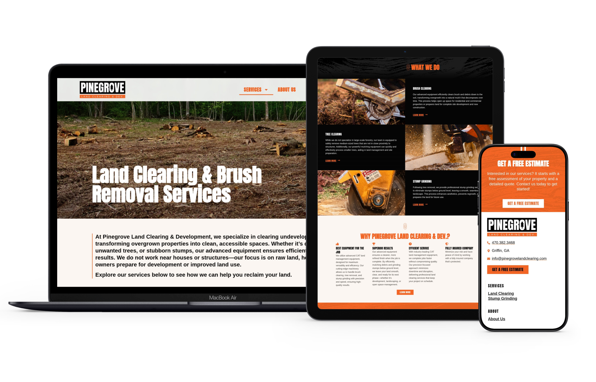 pinegrove Responsive